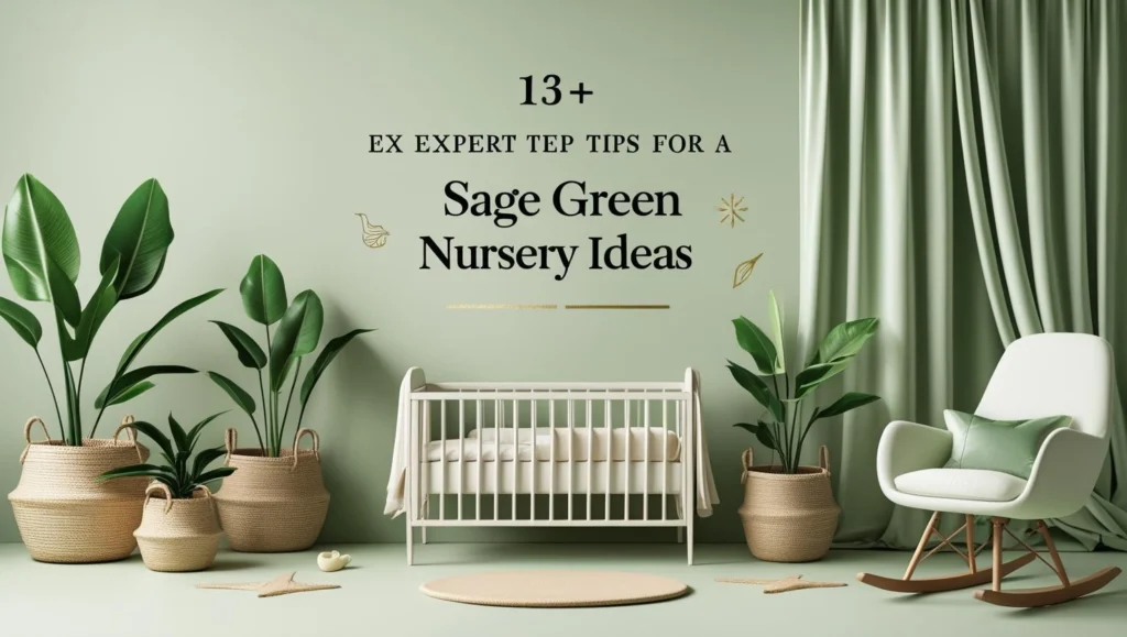 13+ Expert Tips for a Dreamy Sage Green Nursery