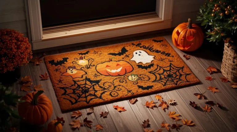 12 Easy Halloween Doormat Painting Ideas