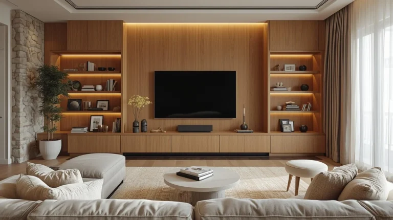 Large TV Wall Living Room Ideas