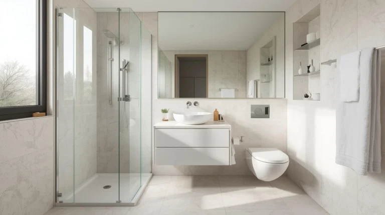 Modern Tiny Full Bathroom Ideas