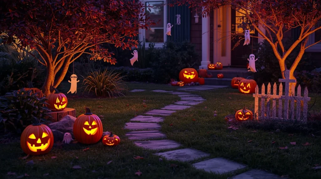 Outdoor Front Yard Halloween Ideas DIY
