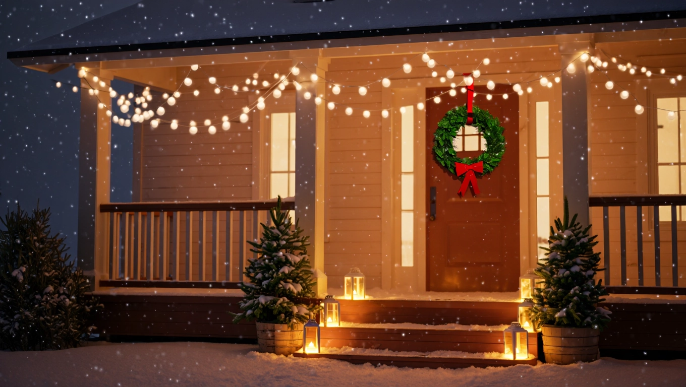 10 Front Porch Christmas Decor Ideas to Make Your Home Shine