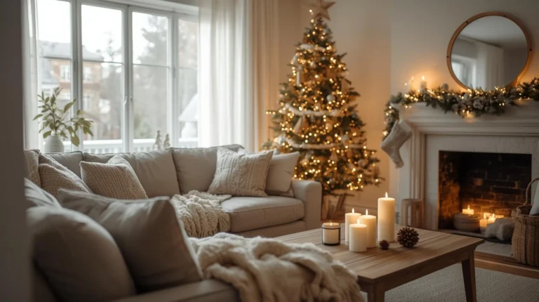 christmas decor ideas for living room