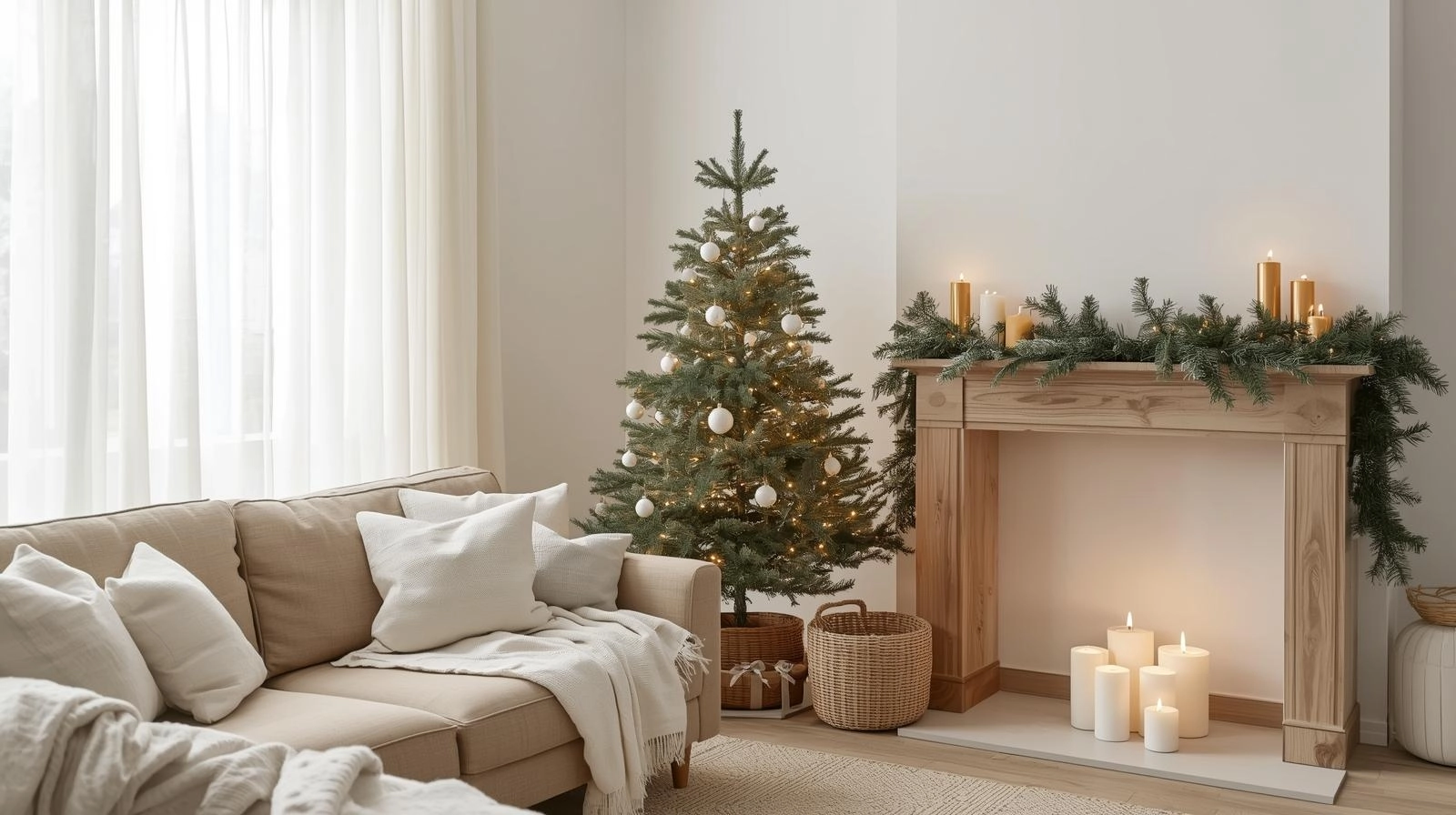 minimalist christmas decor